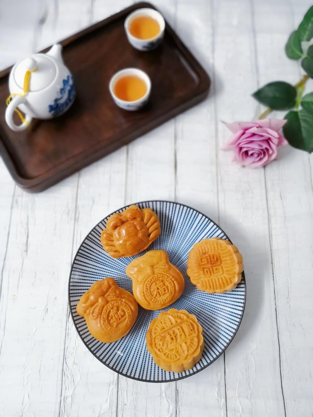 广式月饼75g～蛋黄莲蓉/五仁/豆沙馅