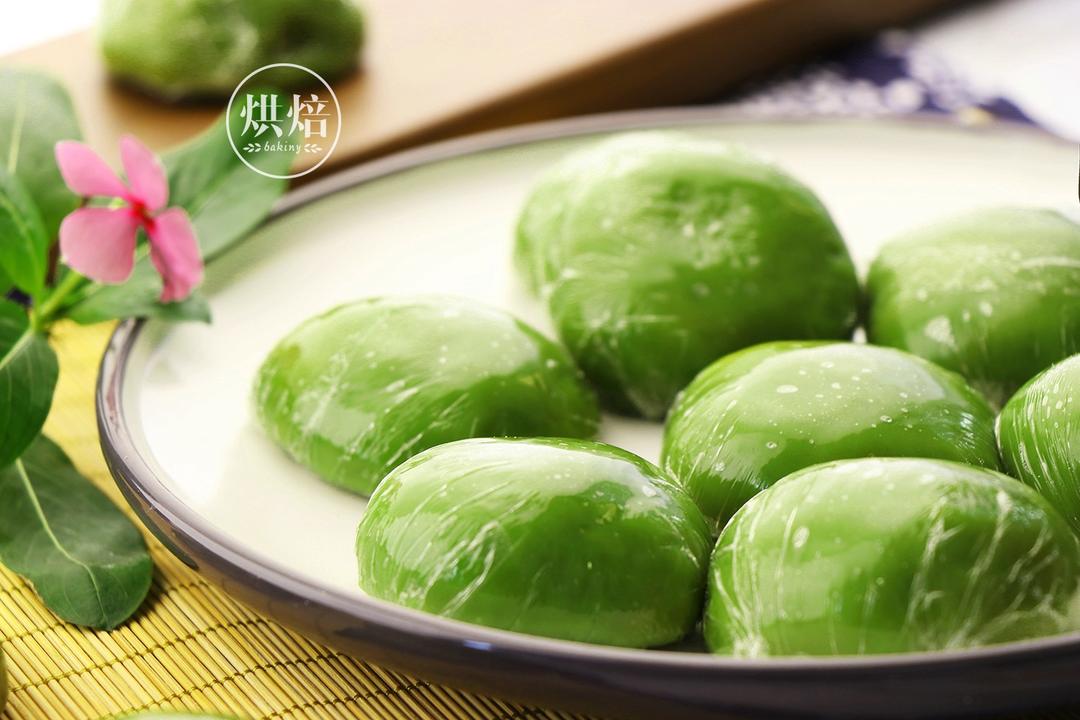 清明网绿榴莲青团 冰激凌口感超过瘾!的做法 步骤20