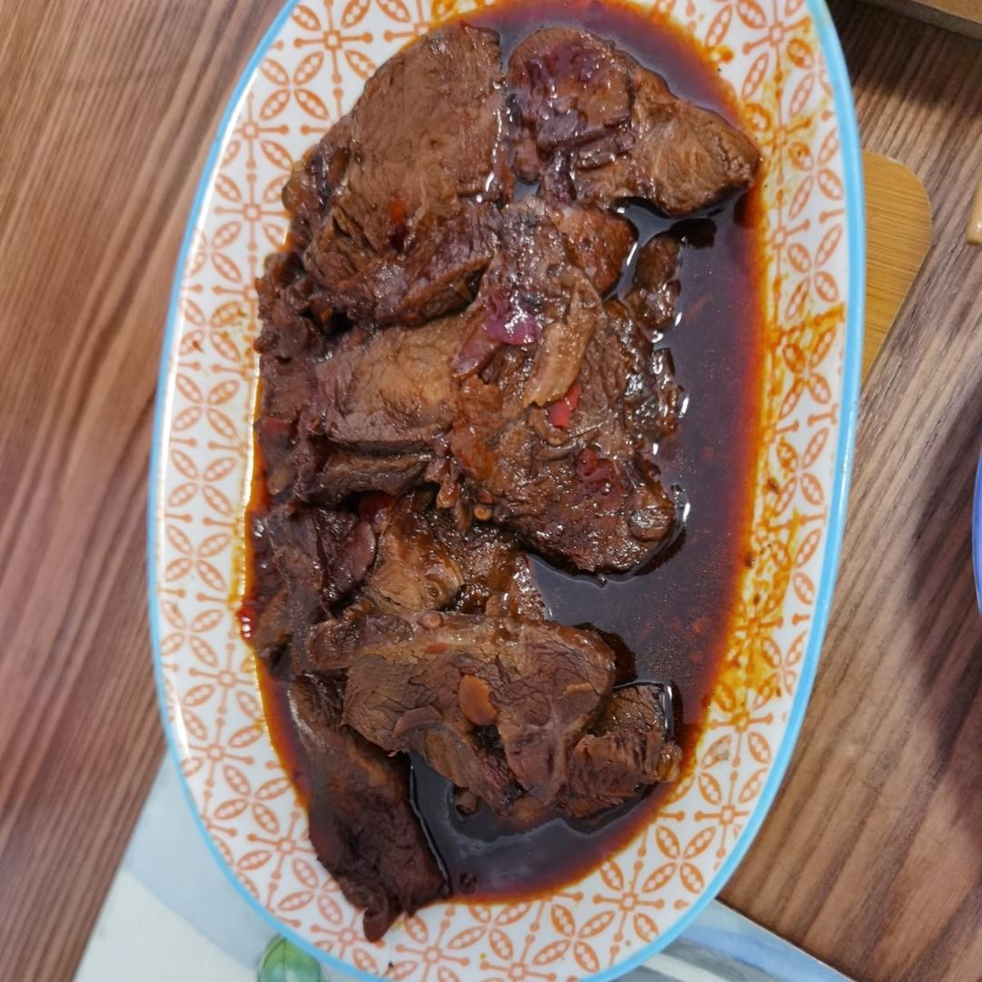 妈妈教我的红烧牛腱