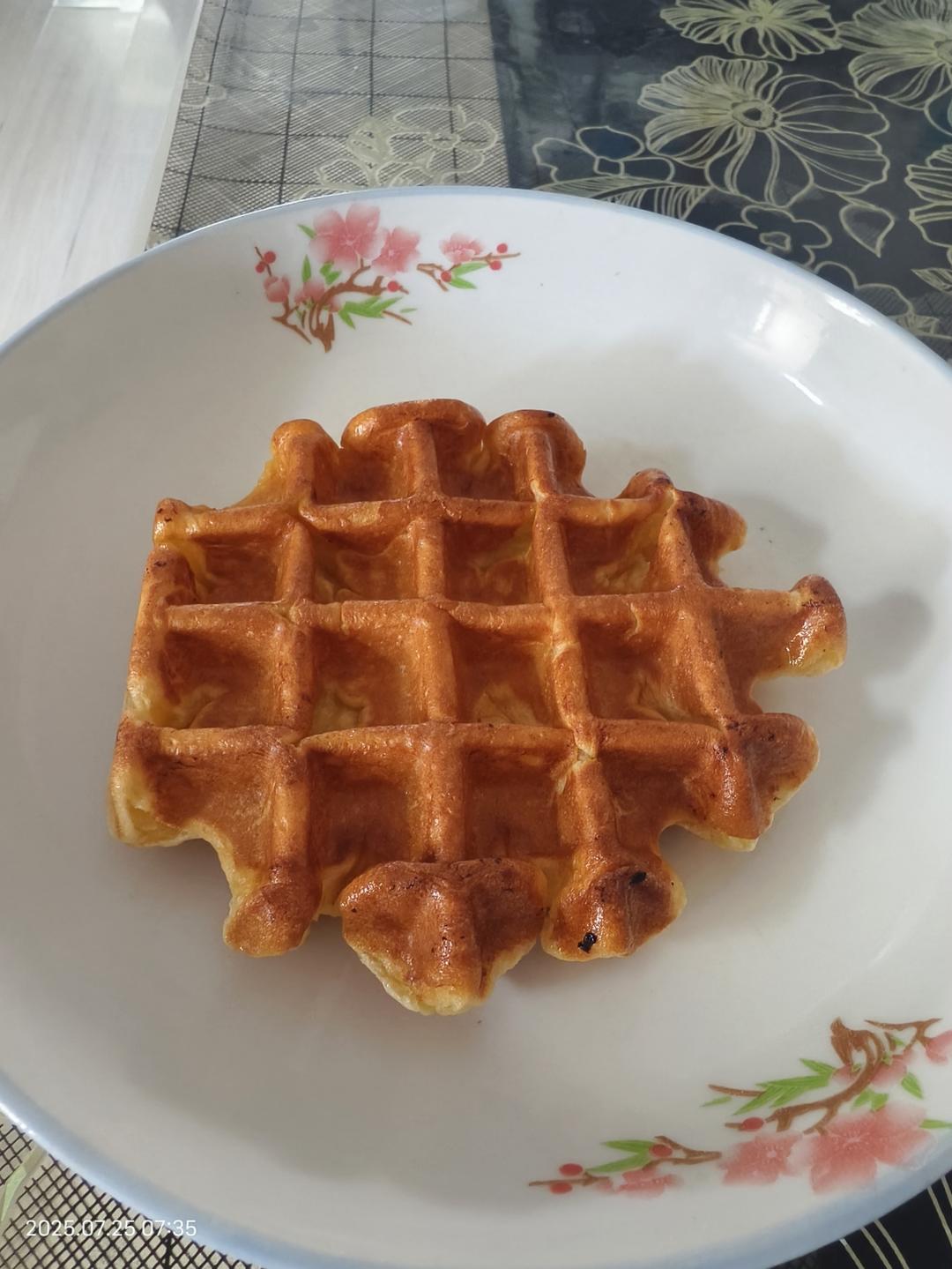 可可麻薯华夫饼(轻食机)