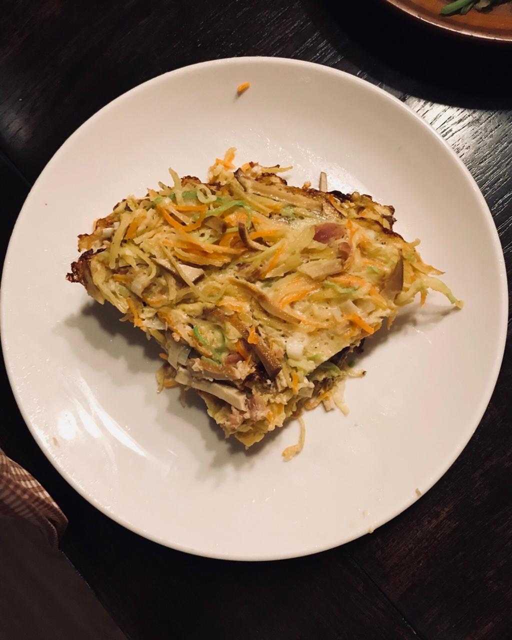 随心所欲土豆丝饼