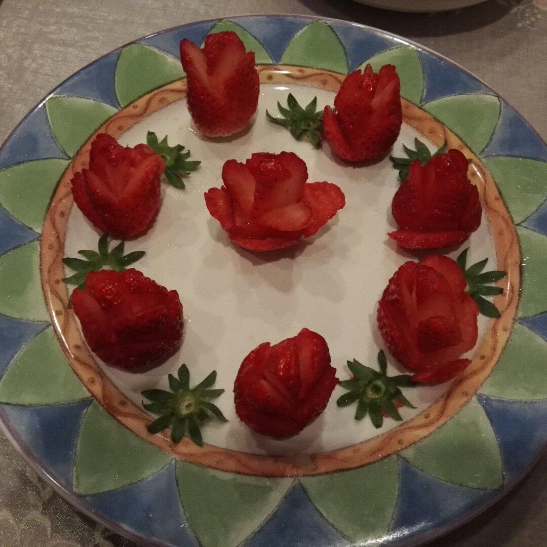 ❤草莓之恋❤情人节草莓玫瑰花