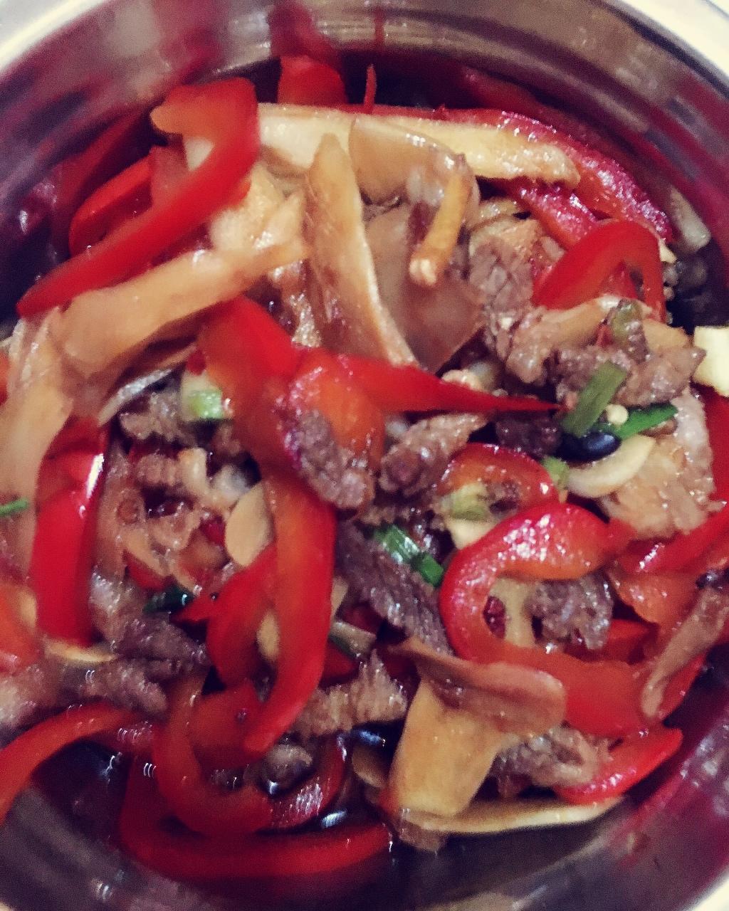 红椒肉丝
