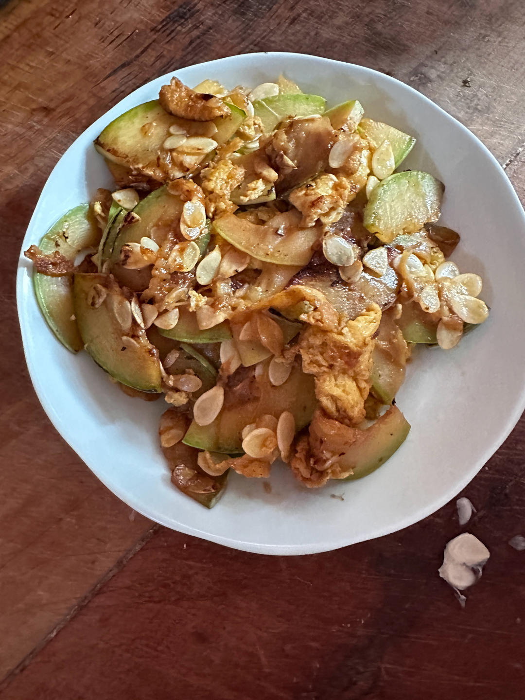 清香的西葫芦炒鸡蛋