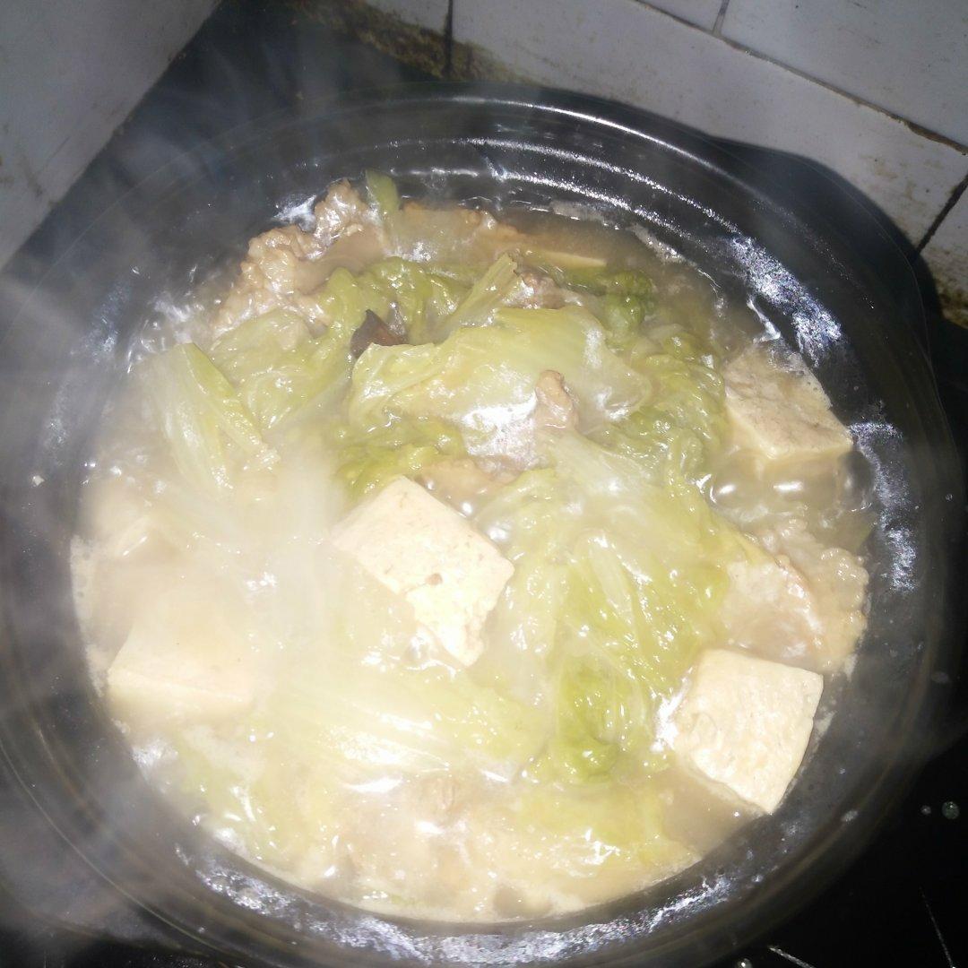 白菜炖豆腐
