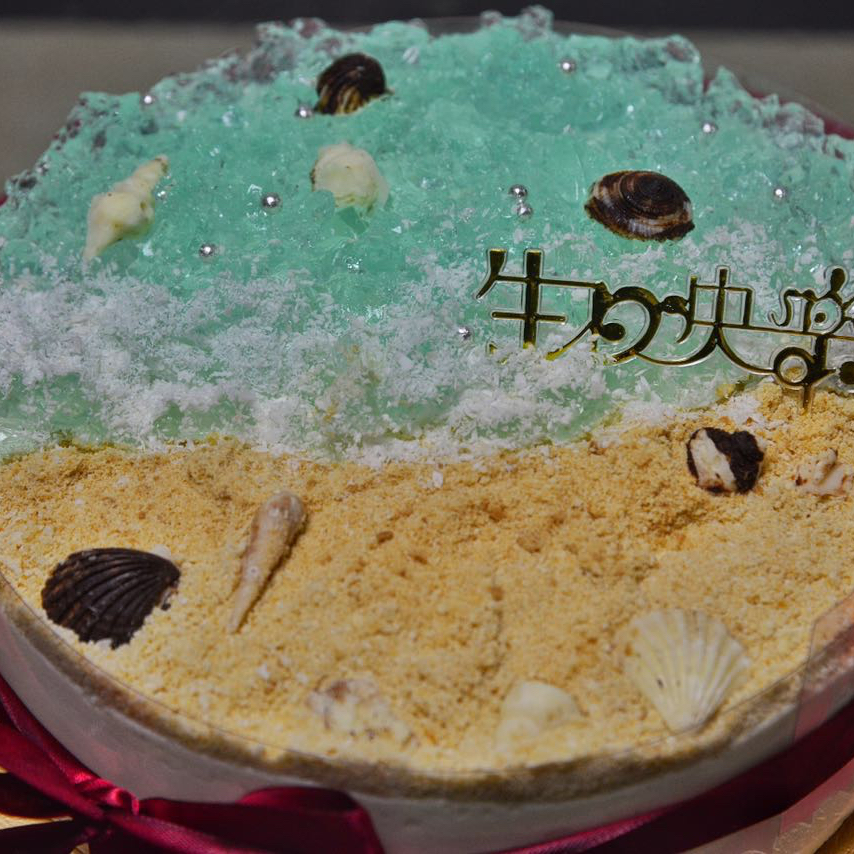 海洋酸奶慕斯蛋糕