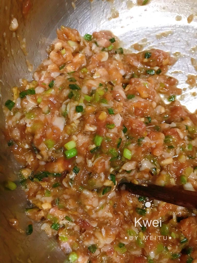 芹菜肉馄饨