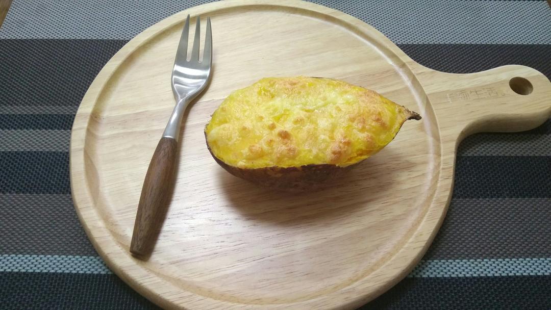 芝士奶油焗红薯