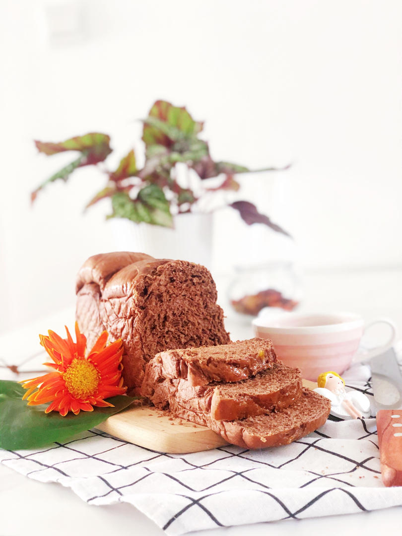 牛奶巧克力吐司