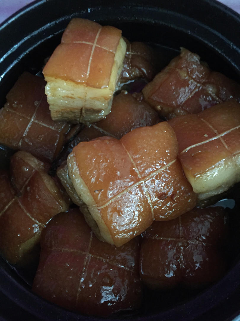 如何炖出不腻的东坡肉--酒店做法及家庭做法