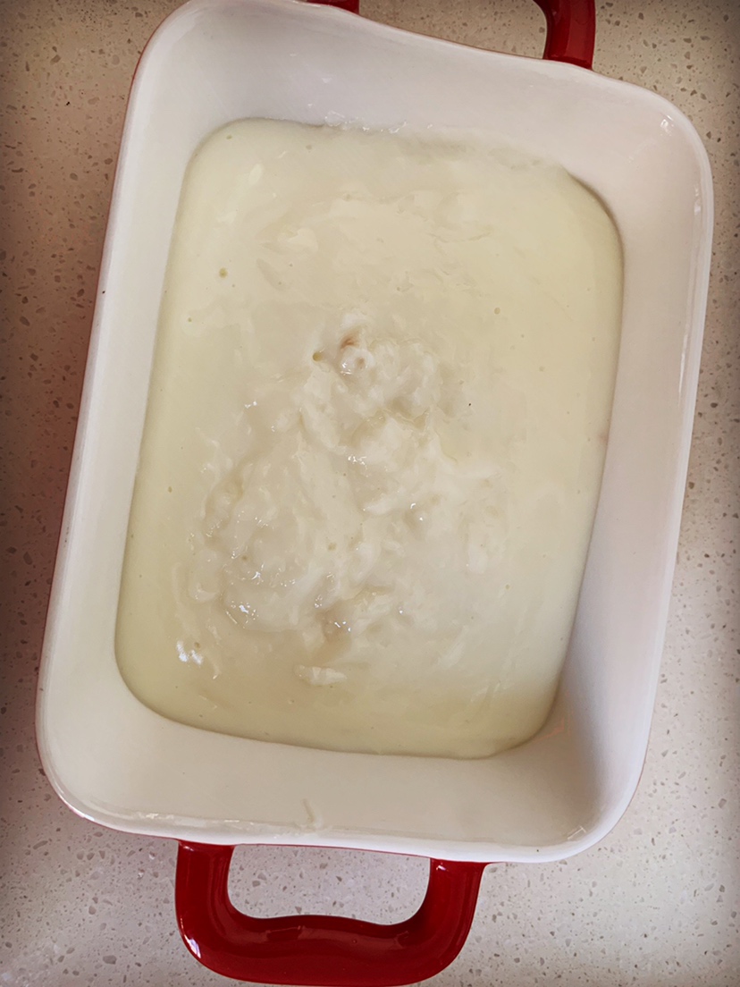 空气炸锅版炸鲜奶的做法 步骤2