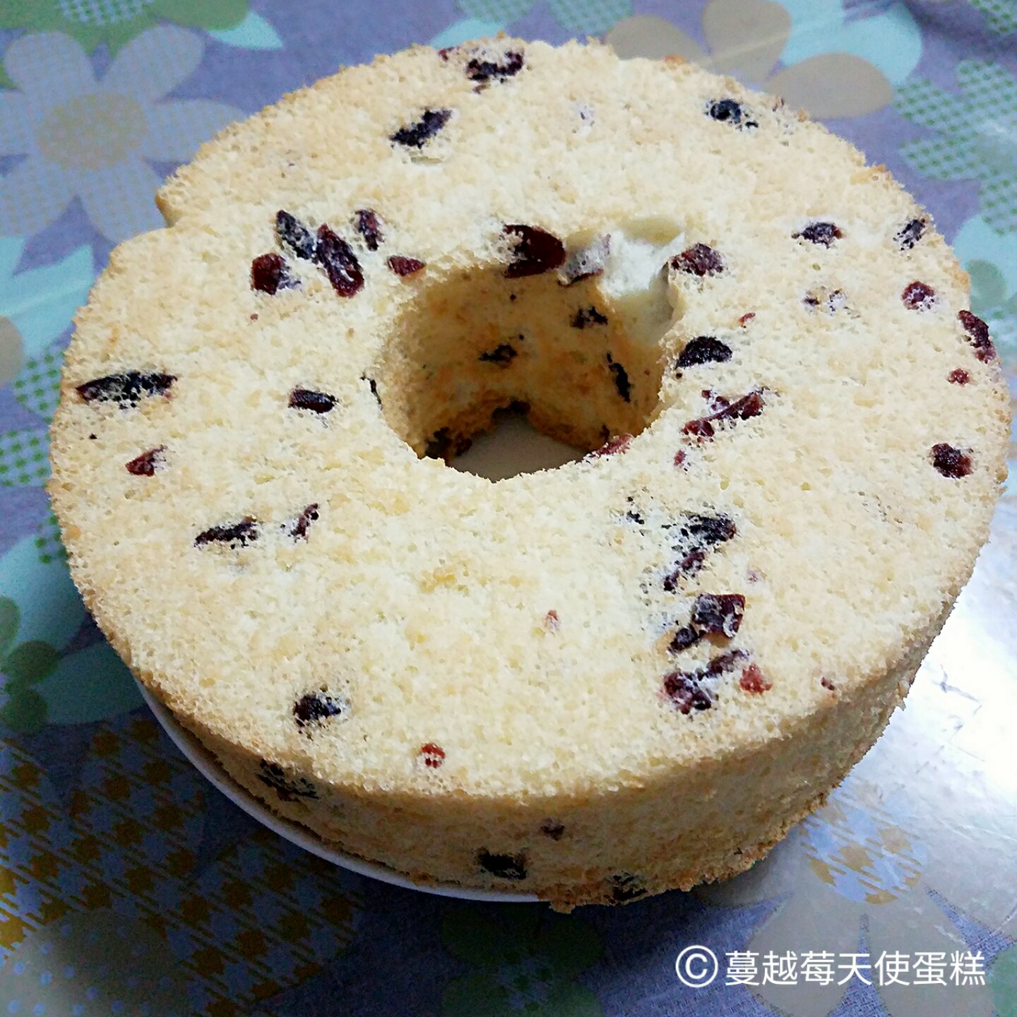 蔓越莓天使蛋糕
