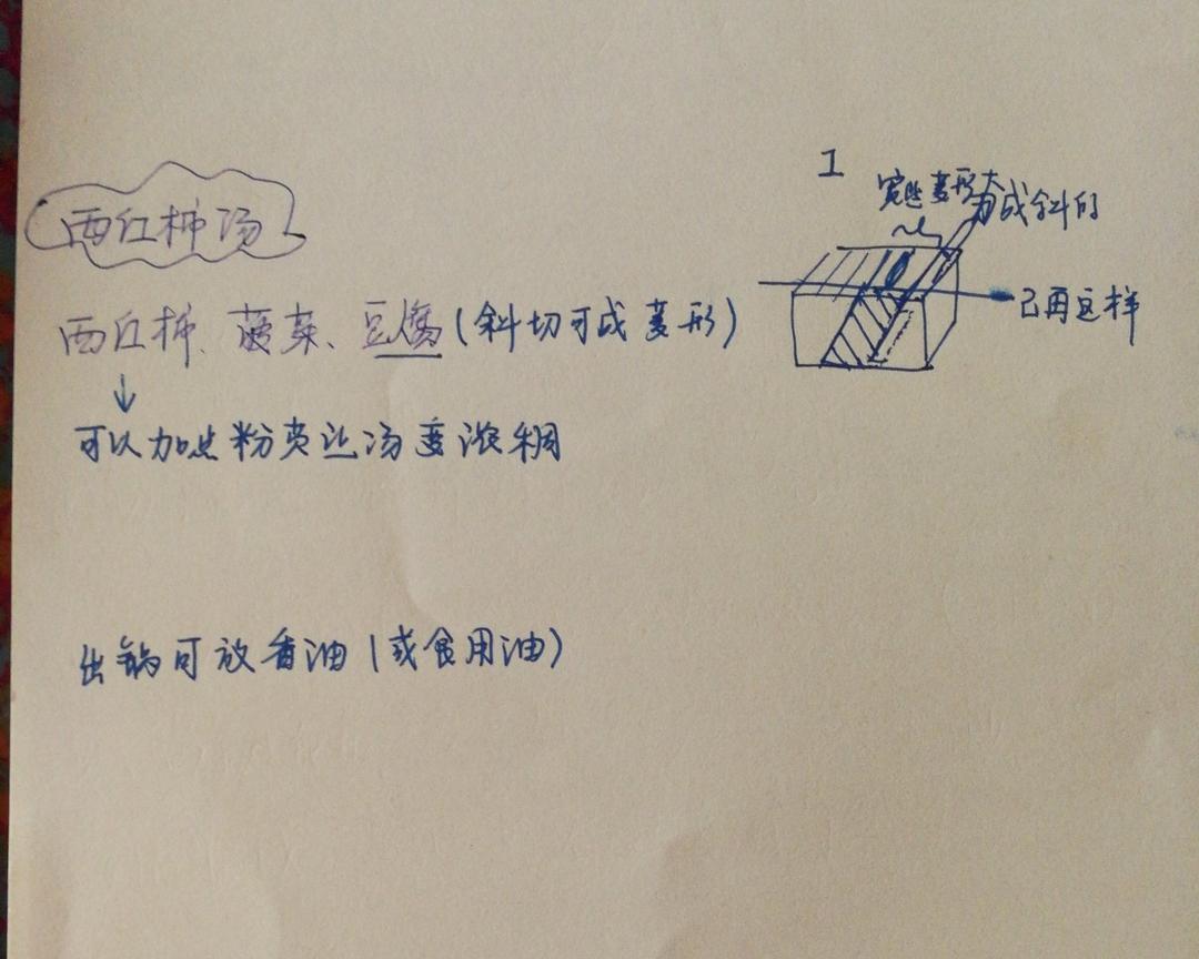 西红柿汤的做法