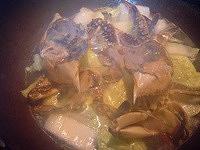 螃蟹白菜汤的做法 步骤5