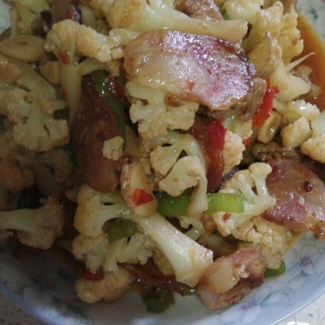 很“浪费”米饭的家常菜之一-------干锅菜花