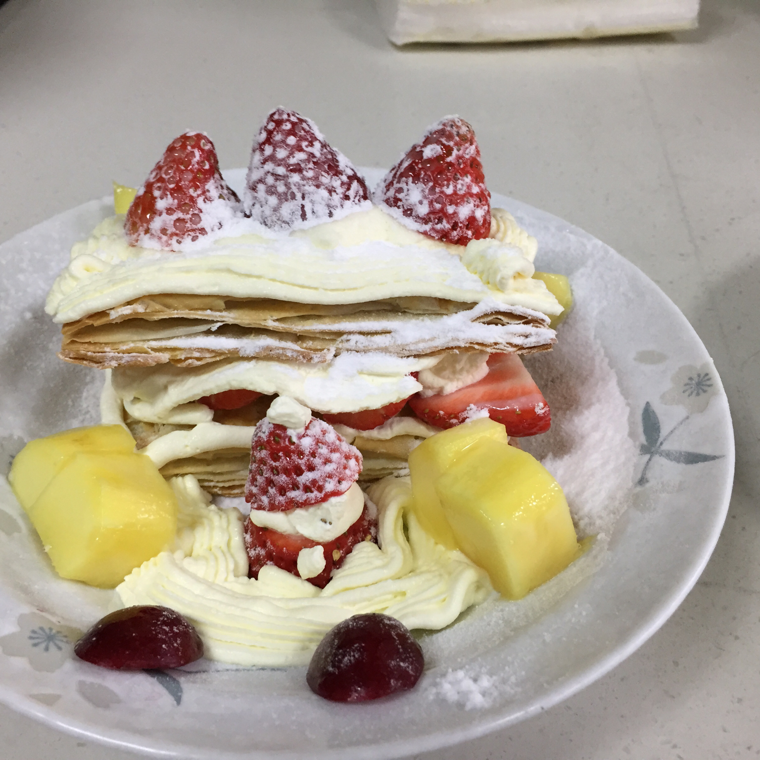 草莓拿破仑(飞饼版)