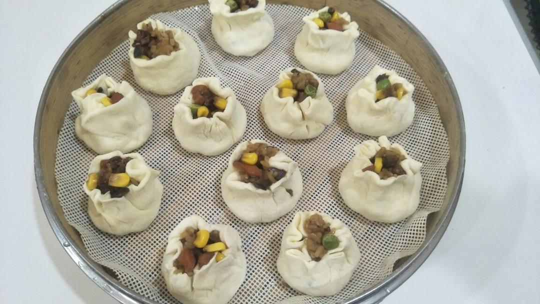 简易糯米烧卖（附烧卖包法）