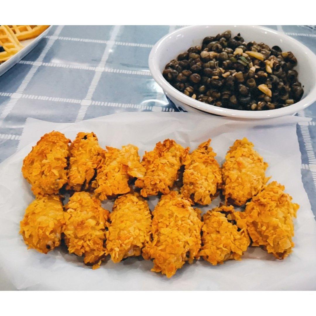 薯片鸡翅（烤箱版）