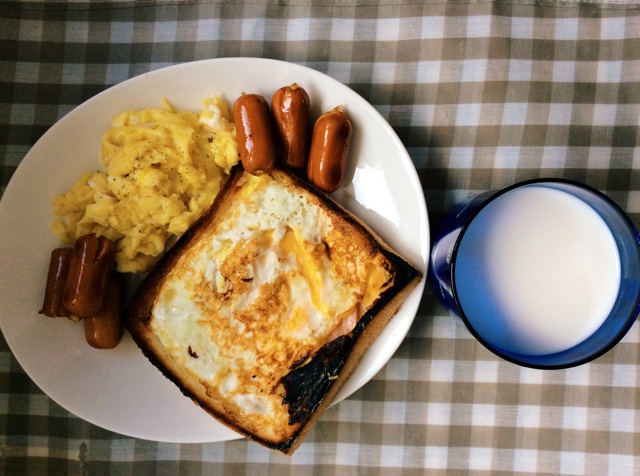 美式炒蛋 scrambled eggs
