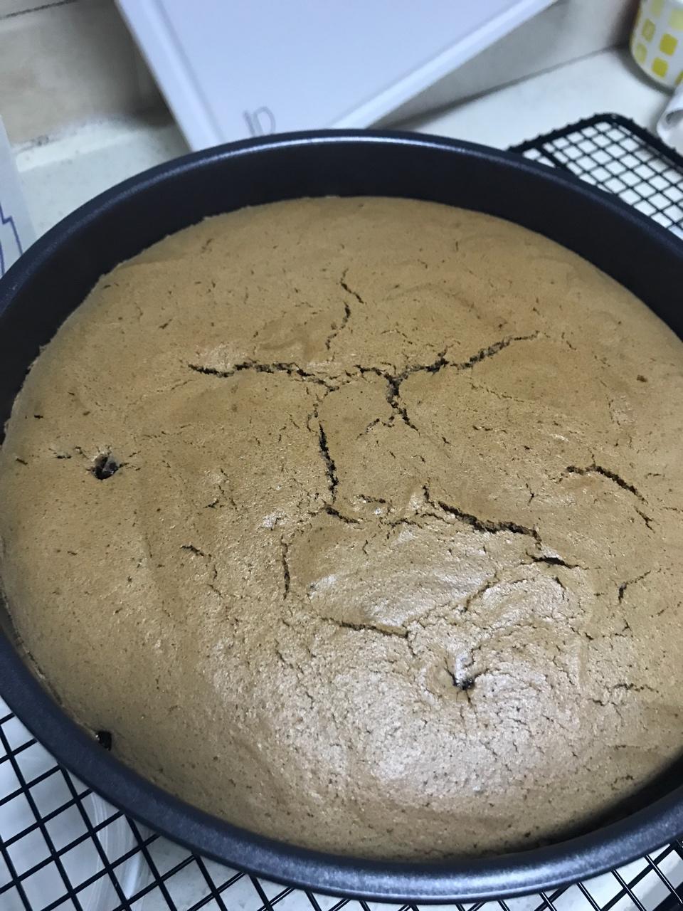 巧克力粒酸奶戚风