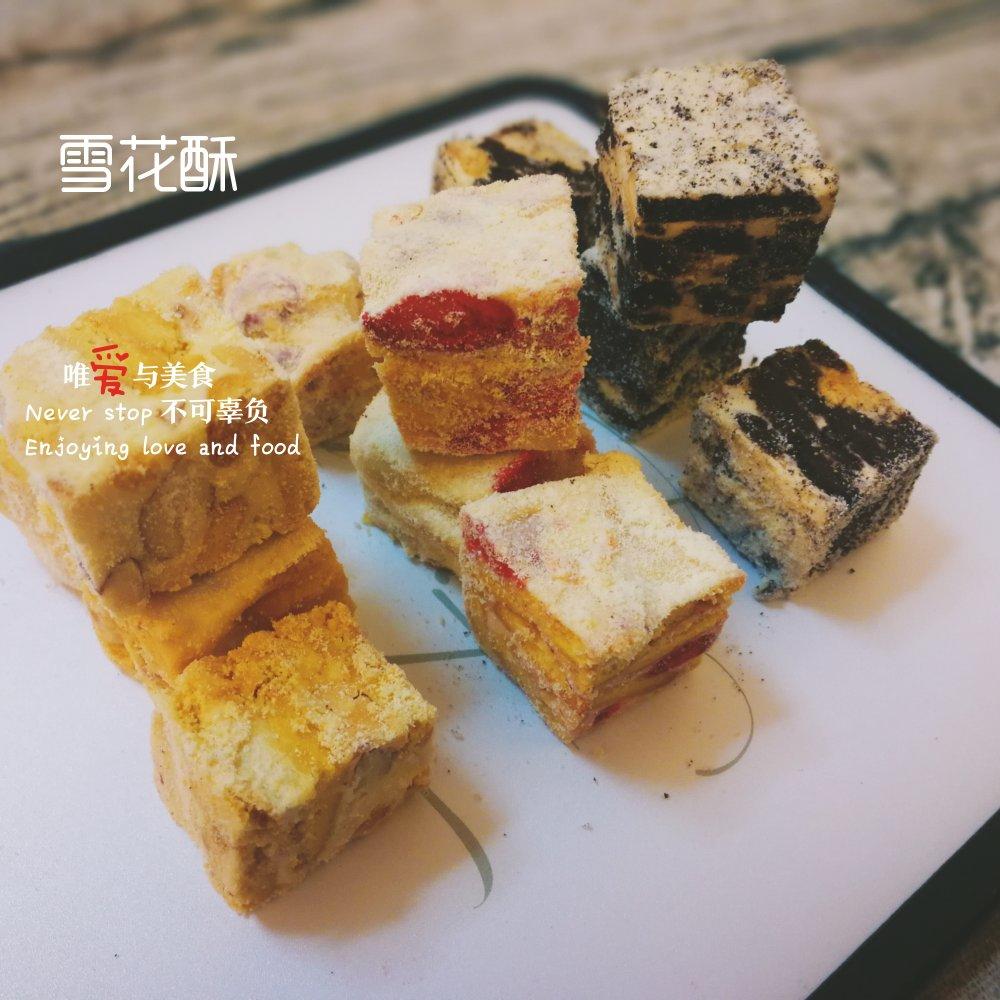 风靡吃货圈的雪花酥