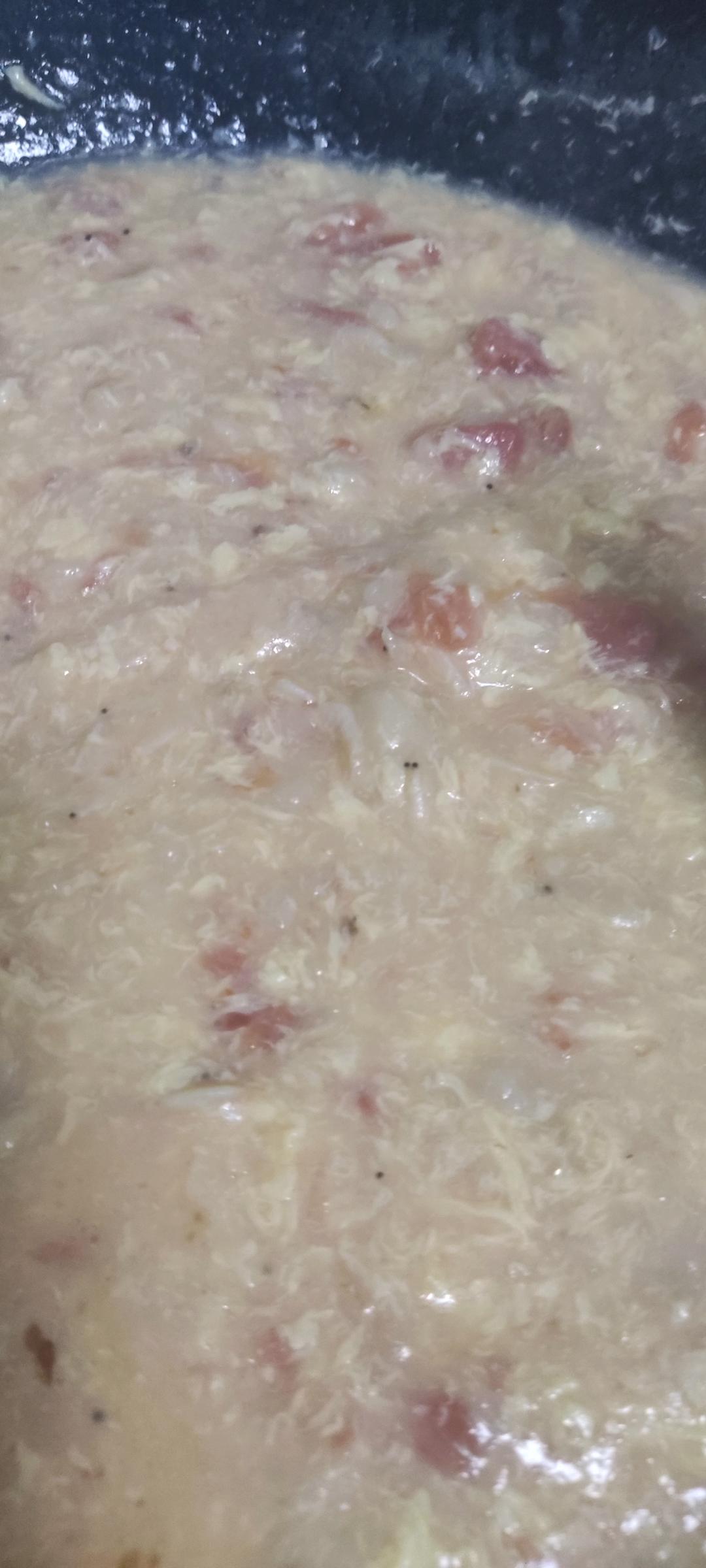 简单早餐-疙瘩汤