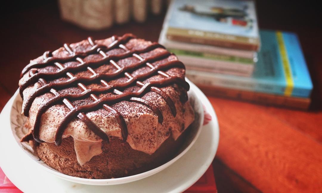 #视频教程#有灵魂的脏脏蛋糕，戚风生涯的巅峰之作，劣狐狐烘焙