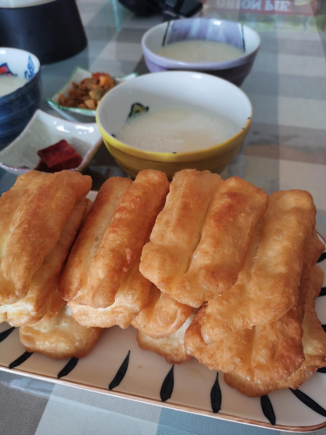 快手早餐～自制油条（酵母版，不含泡打粉、膨松剂）