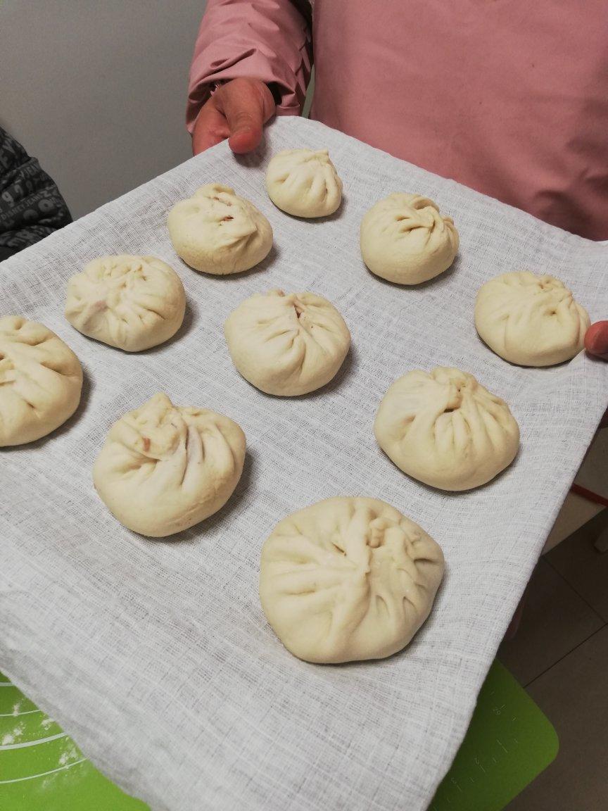 手工包子（肚脐包）