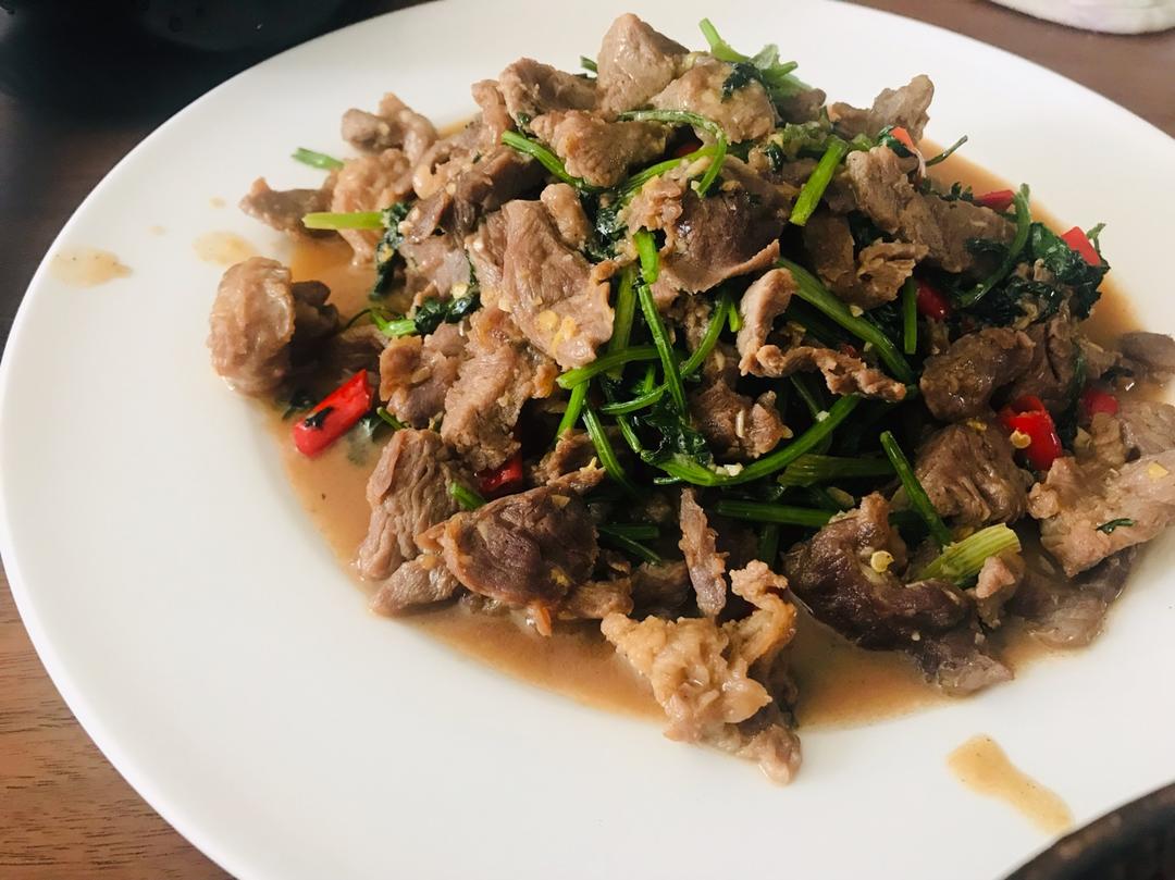 香菜牛肉