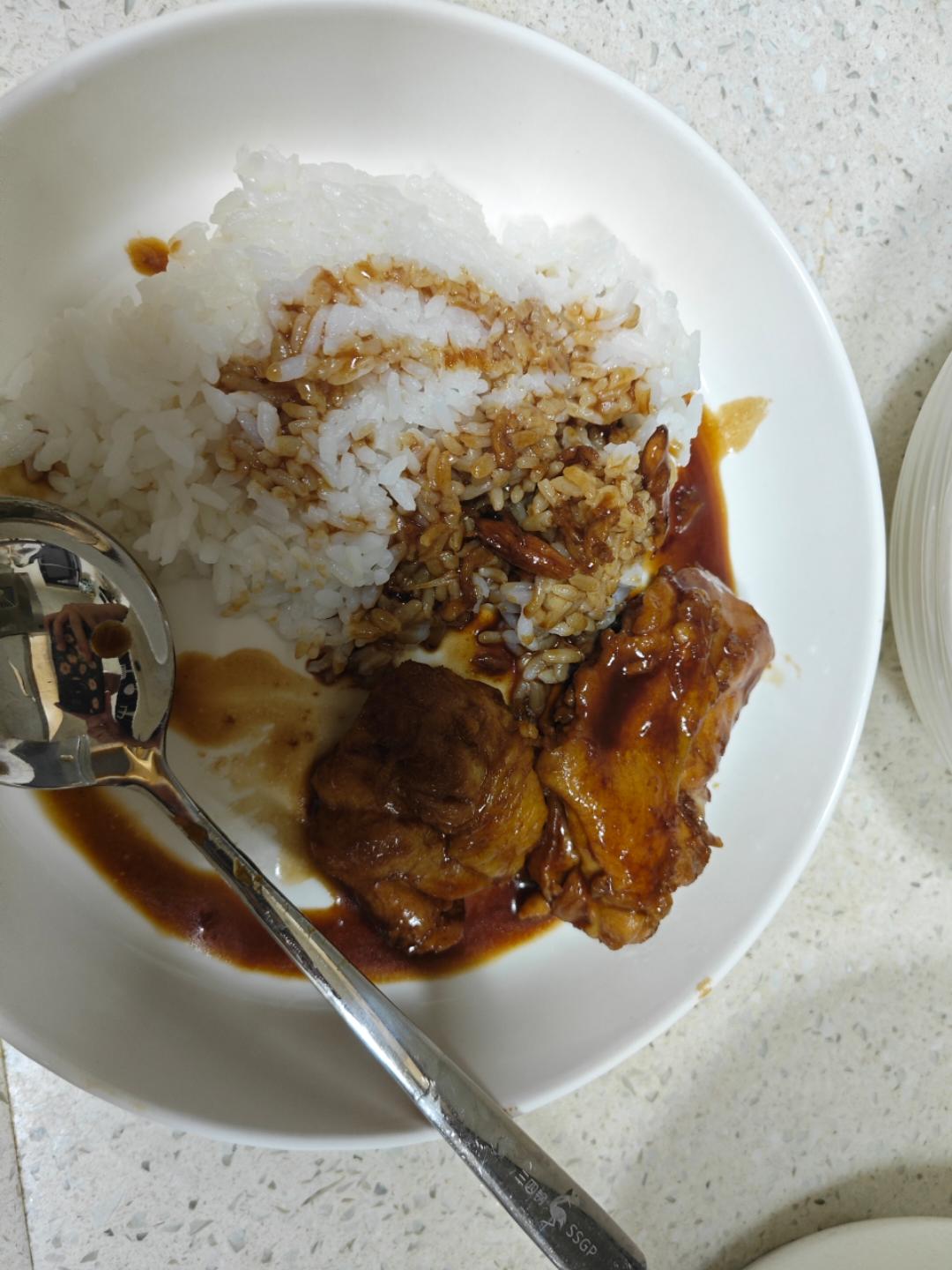 照烧鸡腿饭
