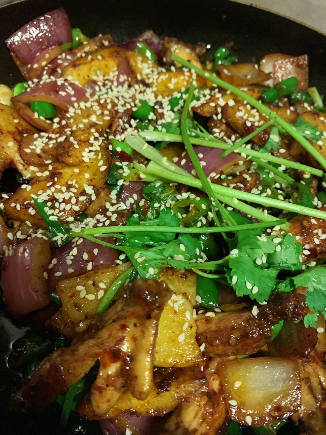 干锅鸡翅～好吃好吃，绝对不比外面的差的做法