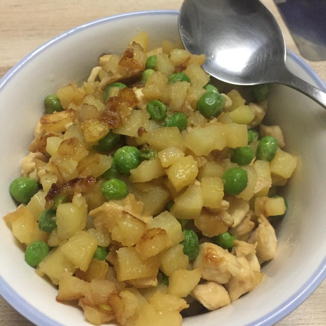 一道怎么做都好吃的干煎土豆鸡丁（红烧，咖喱，椒盐，孜然）