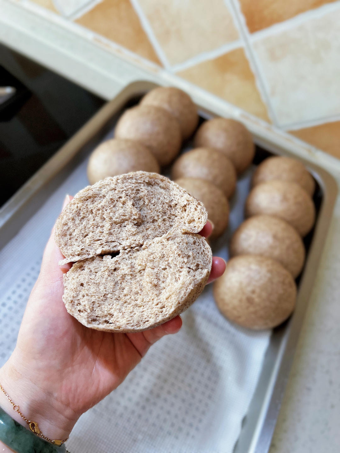 黑麦馒头（减肥食谱）