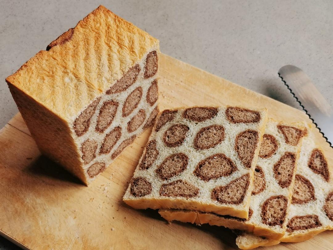 可可味鹿纹吐司（水合法）