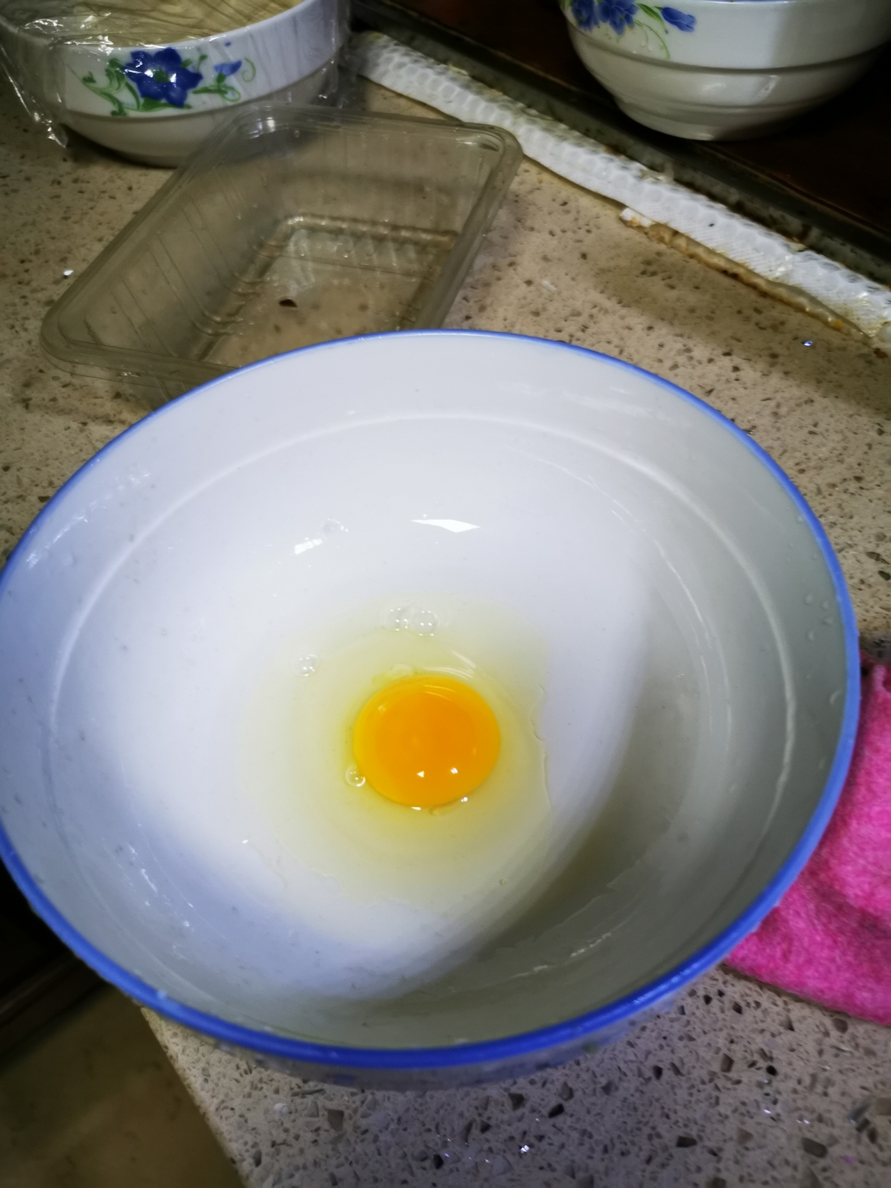 美味荠菜蛋汤的做法 步骤3
