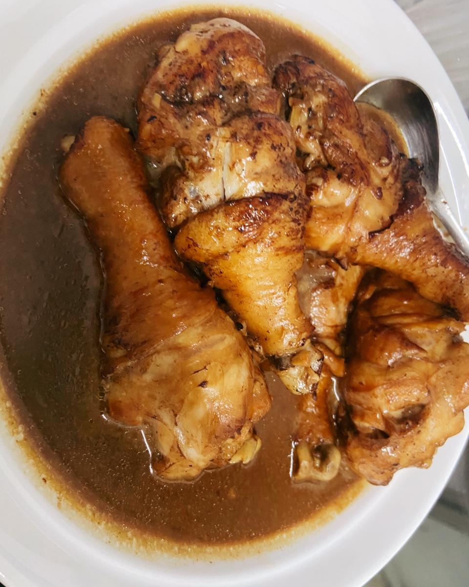 dashabihhh做的蒜香烤鸡腿