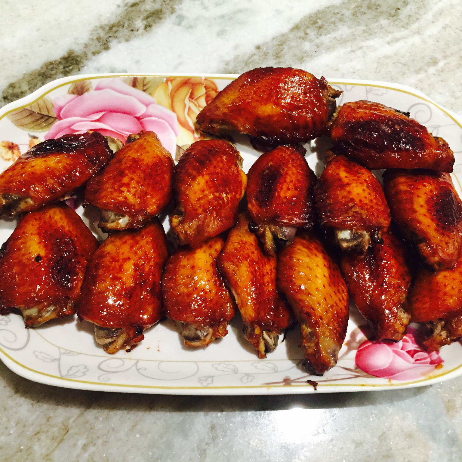 烤箱版蜜汁烤翅