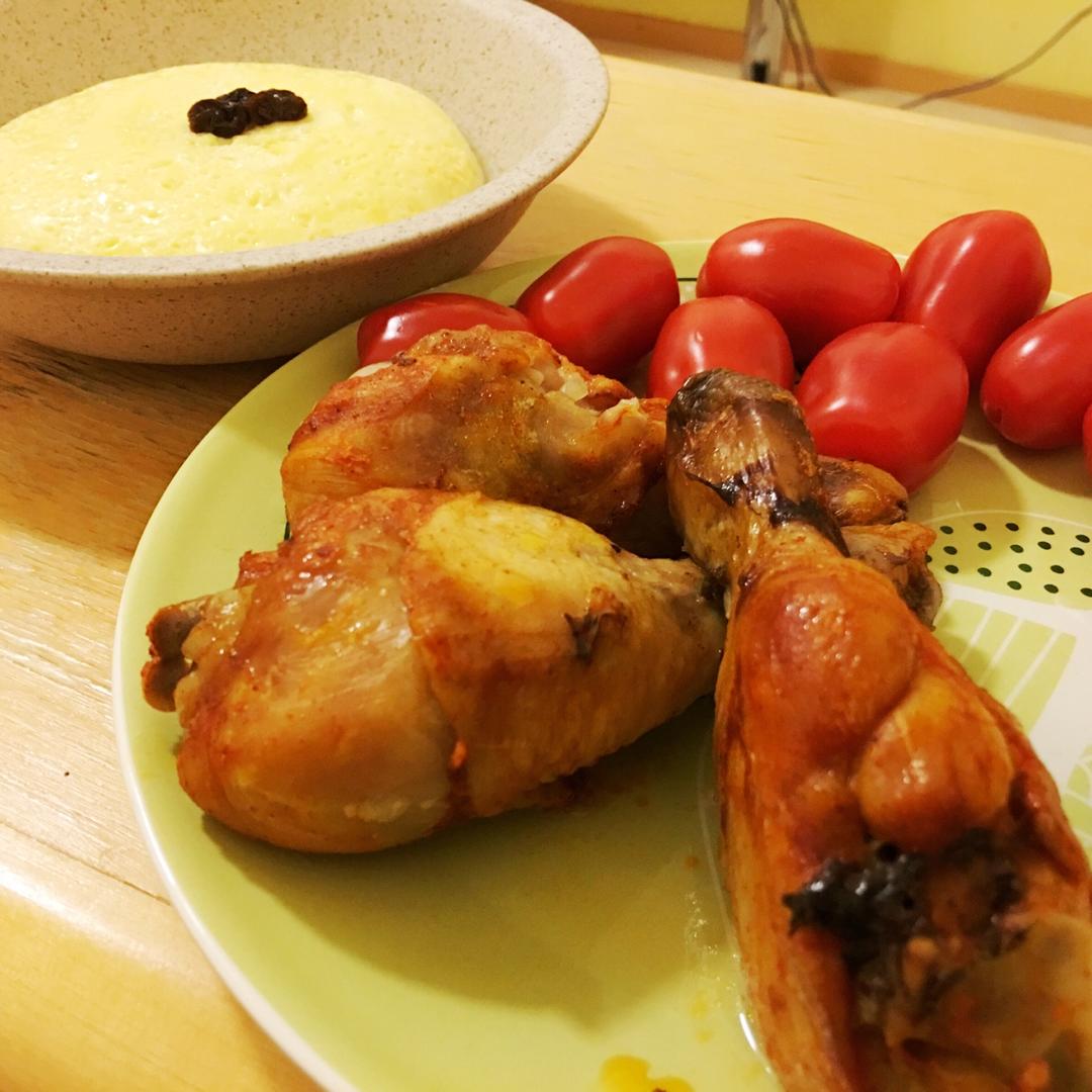 10分钟微波炉版健康红烧鸡腿