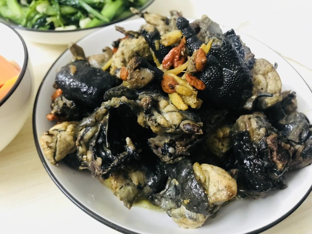 朱瑞秋iuu做的姜爆乌鸡