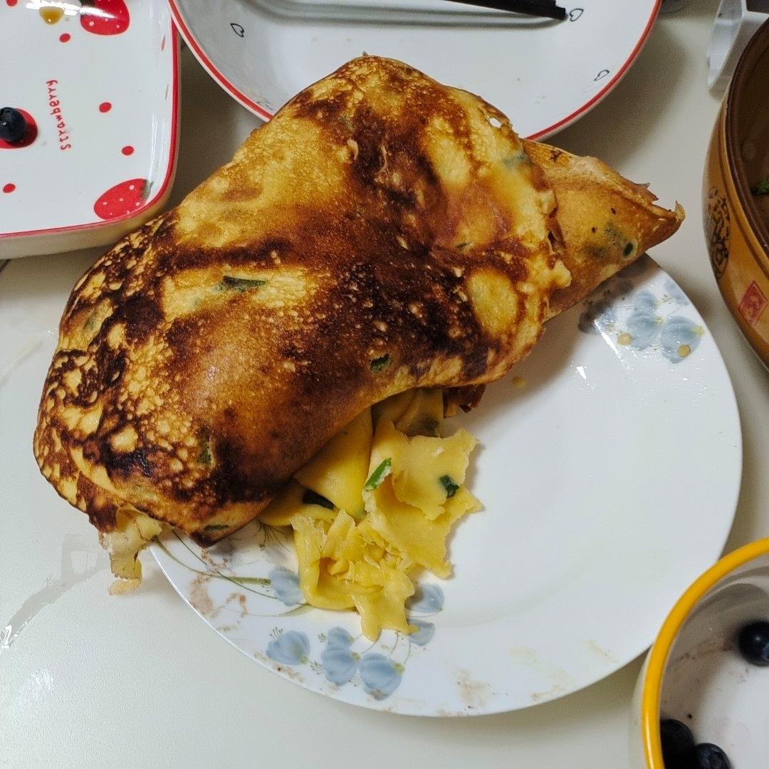 牛奶鸡蛋早餐饼