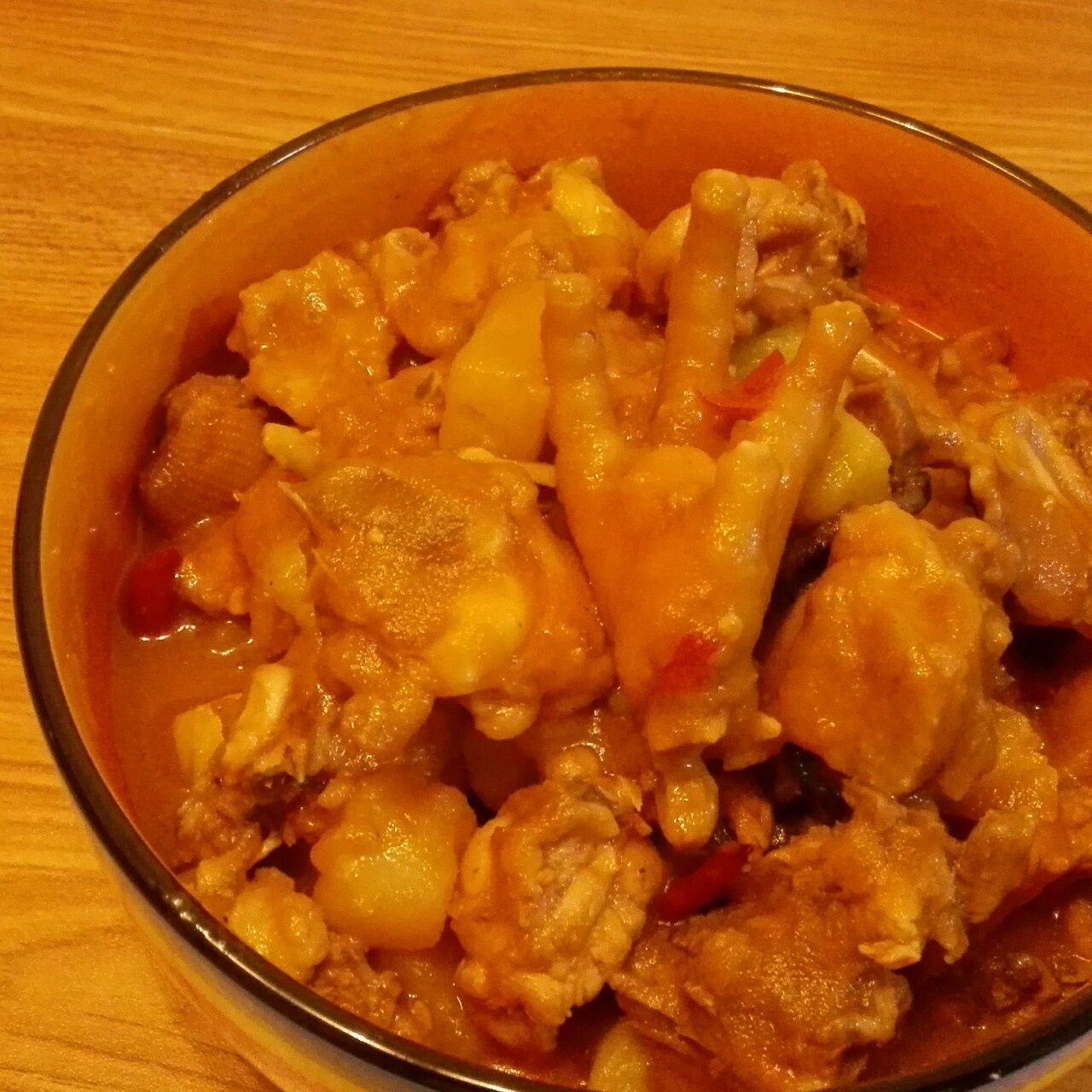 土豆烧鸡