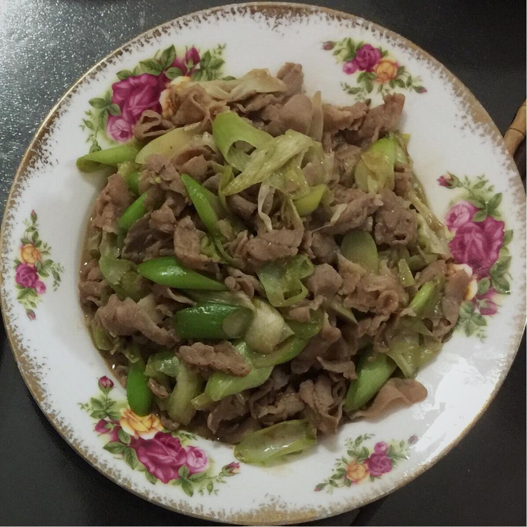 葱爆羊肉
