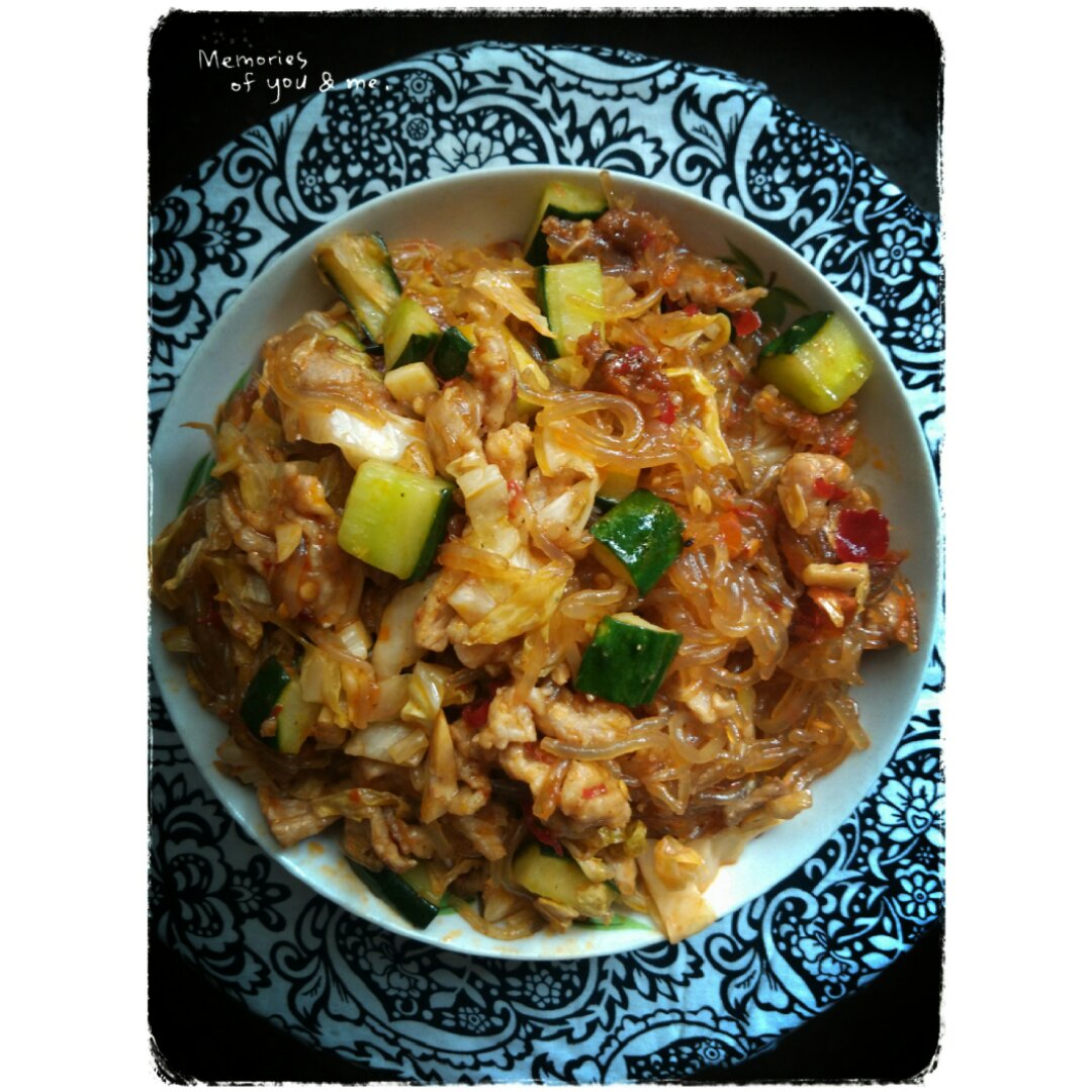 泡菜苕粉肉丝