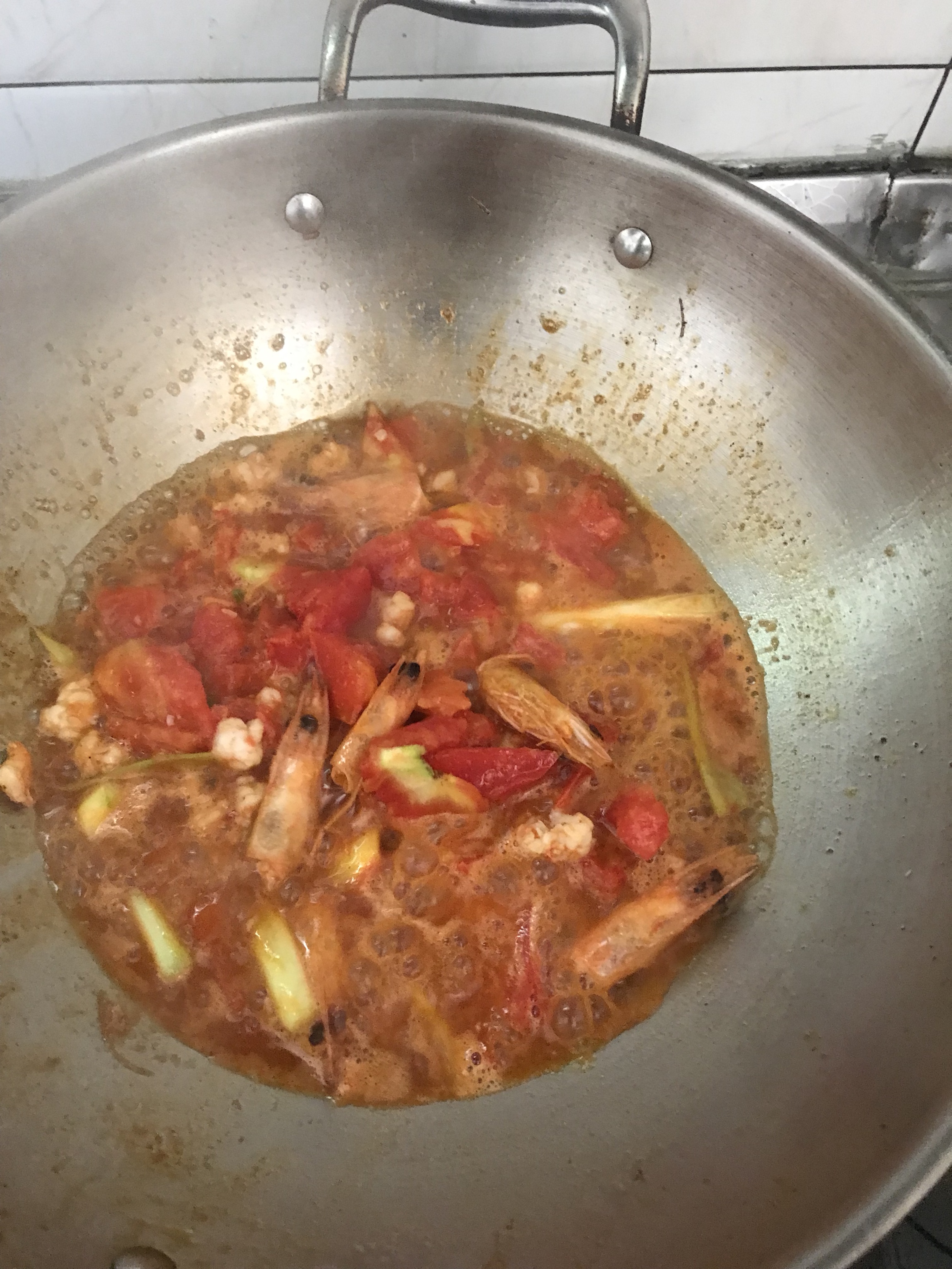 番茄面疙瘩汤的做法 步骤3
