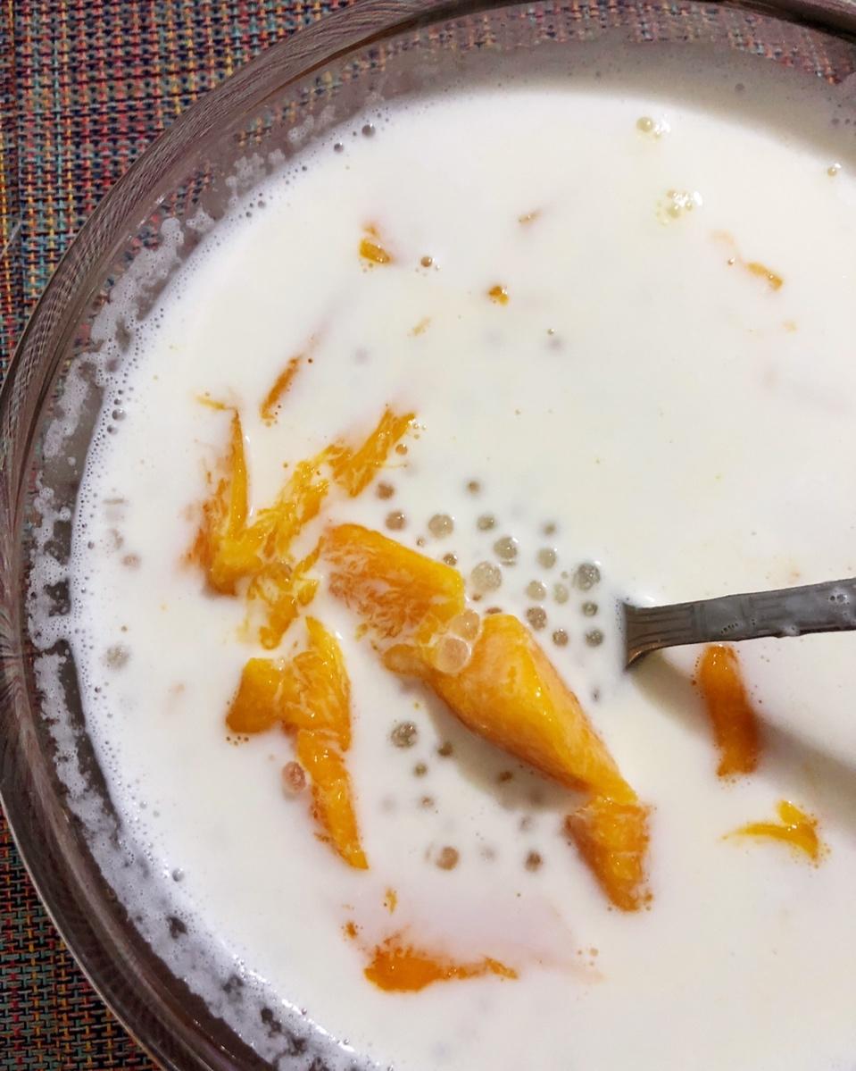 芒果椰汁西米露