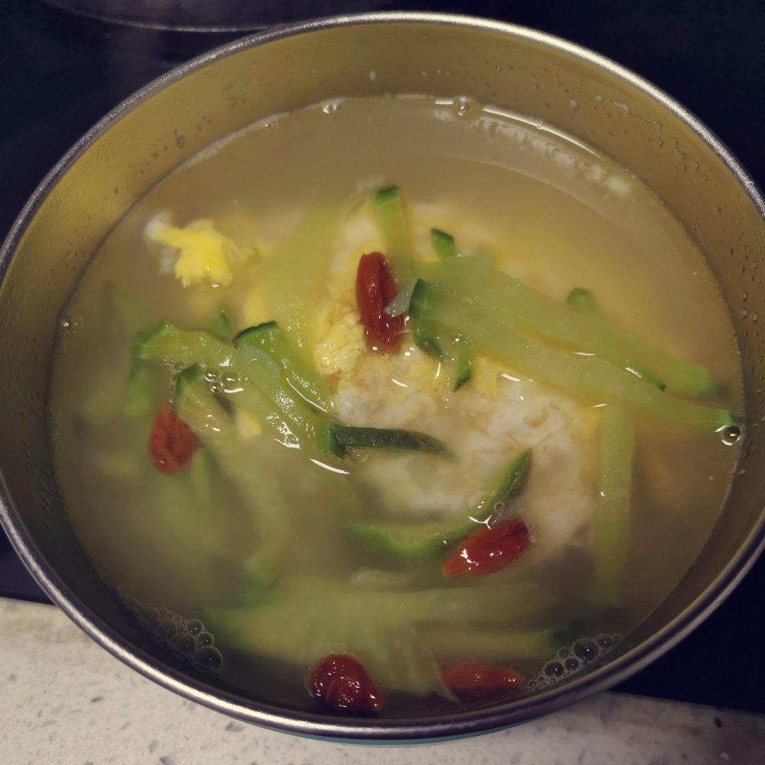 荷包蛋萝卜丝汤