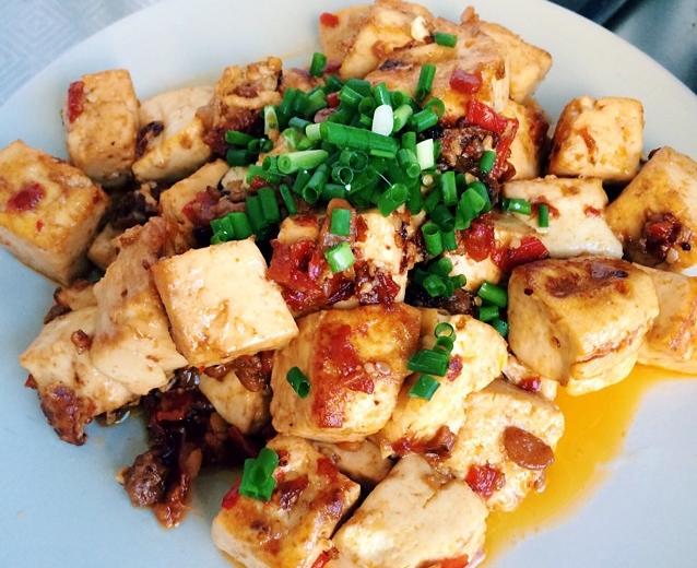 麻婆豆腐——小熊家万能牛肉辣椒酱的做法