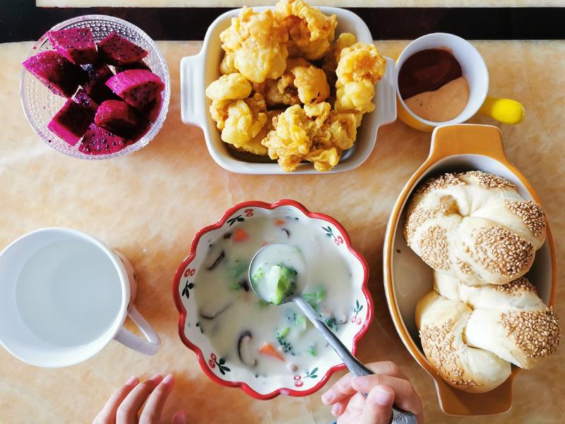 纯奶手撕吐司的做法 步骤1