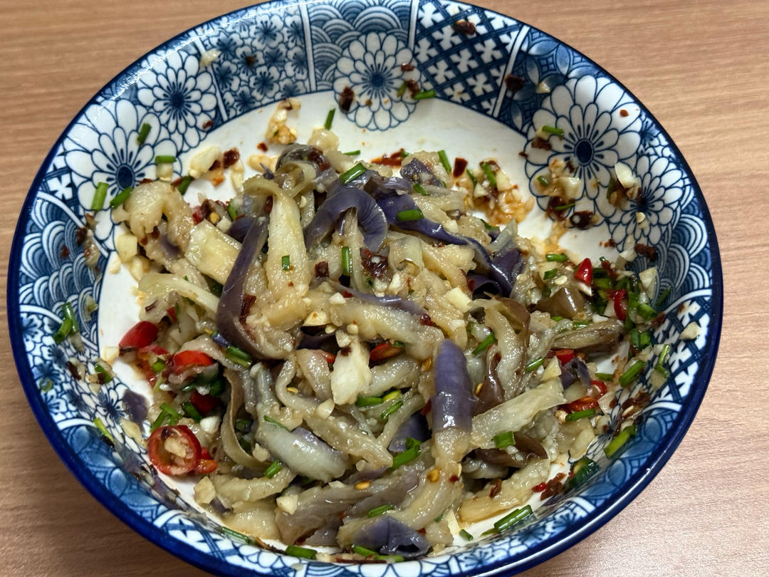 凉拌茄子～撑死老爷子